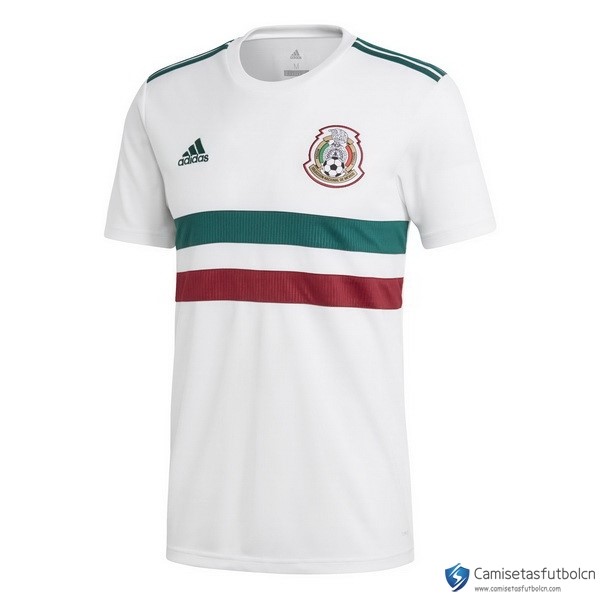 Camiseta Seleccion México Segunda equipo 2018 Blanco